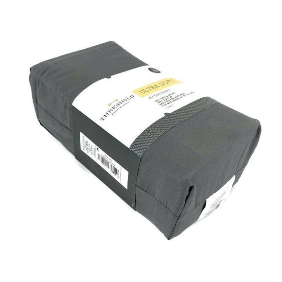 Threshold Twin XL Fitted Sheet Ultra Soft Brushed - Picture 3 of 4